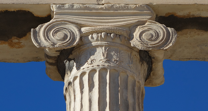 The Ionic Order of greek artchitecture